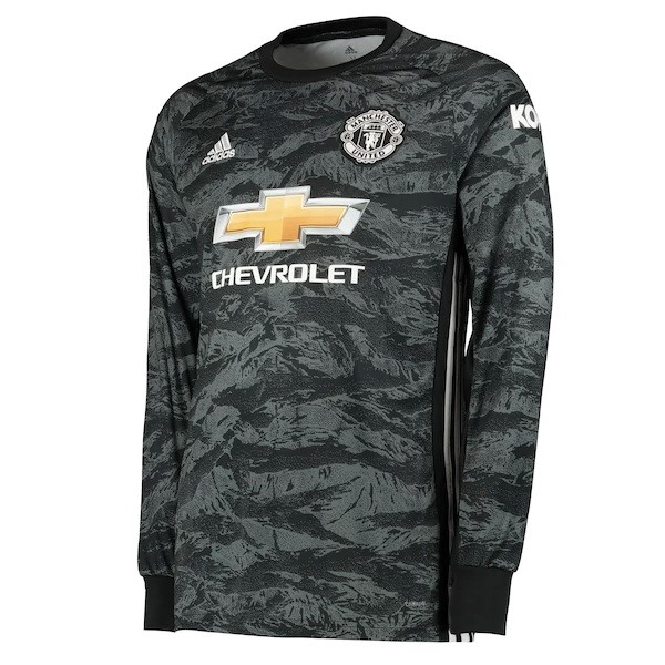 Camiseta Manchester United ML Portero 2019-2020 Gris